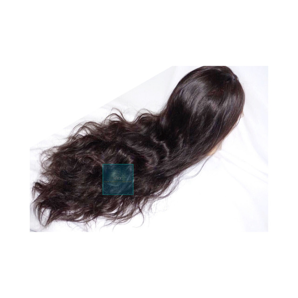 Raw Indian Natural Wavy Lace Front Wig - Picture 4 of 5